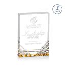 Macdonald Gold Rectangle Acrylic Trophy