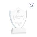 Escamilla Shield on Helton Fagan Unique Crystal Trophy