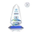 McMullen Full Color Blue Peaks Crystal Trophy