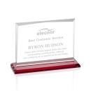 Kaplan Red Rectangle Crystal Trophy