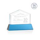 Realtor on Helton Sky Blue Peaks Crystal Trophy