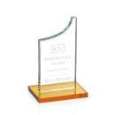 Henson Amber Peaks Crystal Trophy