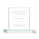 Cerda Clear Square / Cube Crystal Trophy