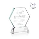 Pagan on Helton Starfire Polygon Crystal Trophy