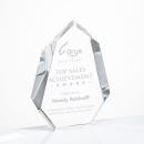 Thomson Clear Polygon Crystal Trophy