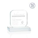 App Clear Square / Cube Crystal Trophy