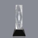 President 3D on Base Black Towers Crystal Trophy