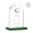 Cortez Golf Green Globe Crystal Trophy