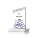 Bowden Full Color Fagan Peaks Crystal Trophy