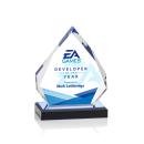 McCarthy Full Color  Blue Polygon Acrylic Trophy