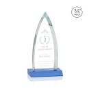 Valdes Sky Blue Peaks Crystal Trophy