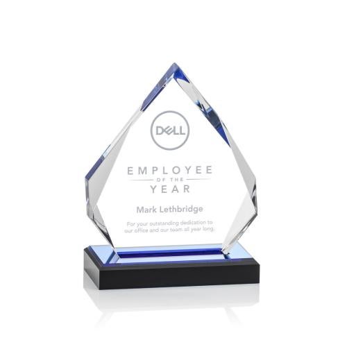 Awards and Plaques - Acrylic Trophies - McCarthy Blue Peaks Acrylic Trophy