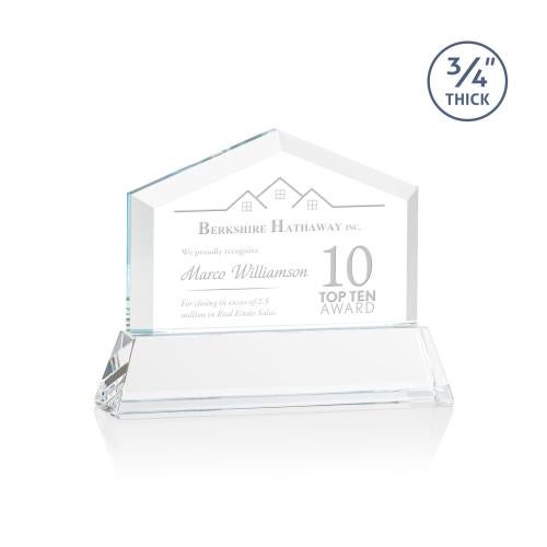 Awards and Plaques - Crystal Trophies - Realtor on Helton Starfire Peaks Crystal Trophy