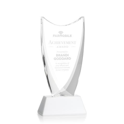 Awards and Plaques - Crystal Trophies - Singleton Fagan Peaks Crystal Trophy