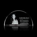 Glover 3D Peaks Crystal Trophy