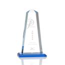 Driscoll Sky Blue Towers Crystal Trophy