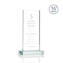 Prieto Clear Rectangle Crystal Trophy