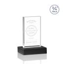 Barlow Black Rectangle Crystal Trophy
