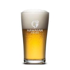 Barber Beer Glass - Deep Etch - Beer Glasses