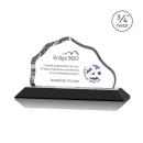 Hagen Full Color Black Crystal Trophy