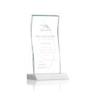 McClure Fagan Rectangle Crystal Trophy