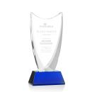 Singleton Blue Peaks Crystal Trophy