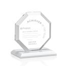 Elder Fagan Polygon Crystal Trophy