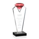 Leach Ruby Crystal Trophy