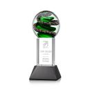 Boykin Towers on Tower Base Glass Trophy