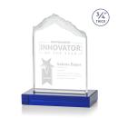 Lowery Blue Crystal Trophy