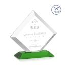 Carlson Green Crystal Trophy