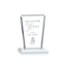 Frank Fagan Rectangle Crystal Trophy