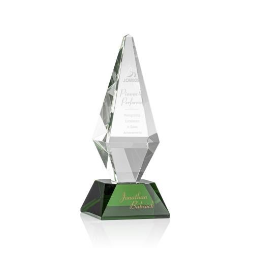 Awards and Plaques - Crystal Trophies - Allison Green Crystal Trophy