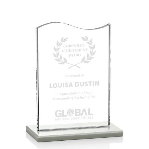 Awards and Plaques - Crystal Trophies - Dobbs Fagan Unique Crystal Trophy