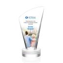 Bunch Full Color Clear Peaks Crystal Trophy