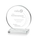Drummond Clear Circle Crystal Trophy