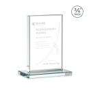 Mohamed Clear Rectangle Crystal Trophy