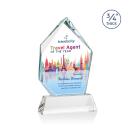 Boone Ice Peak Full Color on Helton Starfire Peaks Crystal Trophy