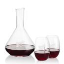 Delossantos Carafe & Randolph Stemless Wine