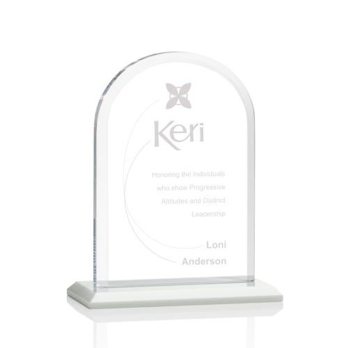 Awards and Plaques - Crystal Trophies - Walters Fagan Peaks Crystal Trophy