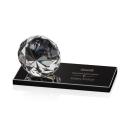 Diamond on Black Diamond Crystal Trophy