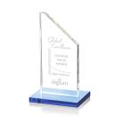Mathews Sky Blue Peaks Crystal Trophy