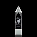 Turret 3D Fagan Obelisk Crystal Trophy