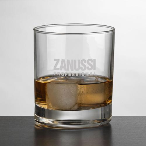 Custom Barware Glasses - Whisky Glasses - Hinton OTR/DOF -  Deep Etch