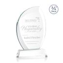 Oakes on Helton Base Clear Peaks Crystal Trophy