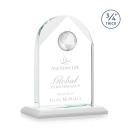 Cortez Globe Fagan Peaks Crystal Trophy