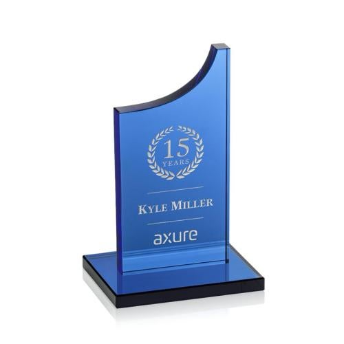 Awards and Plaques - Crystal Trophies - Little Blue Peaks Crystal Trophy