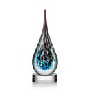Campos Tear Drop Glass Trophy