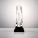 President on Base Black Towers Crystal Trophy