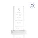 Prieto Fagan Rectangle Crystal Trophy